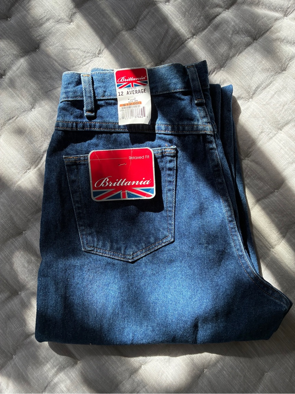 DEADSTOCK Vintage Brittania Jeans sz 12 / 30" Waist